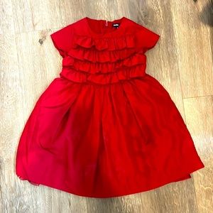 Christmas Dress! Girls janie and jack red dress
